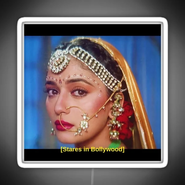 Stares In Bollywood Madhuri Dixit RGB Neon Sign