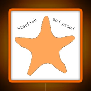 Starfish And Proud RGB Neon Sign
