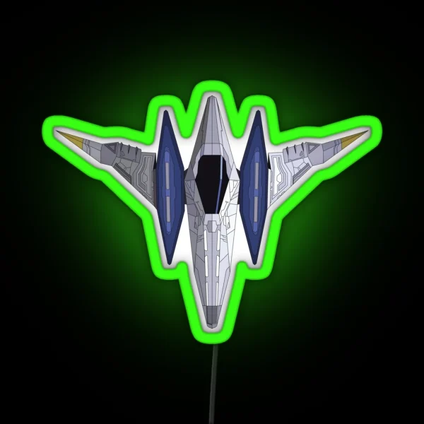 Starfox Arwing RGB Neon Sign