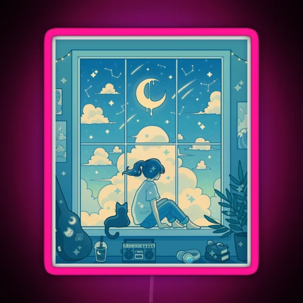 Stargazer RGB Neon Sign