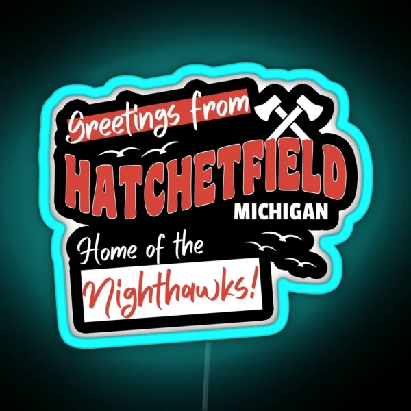 Starkid Greetings From Hatchetfield RGB Neon Sign