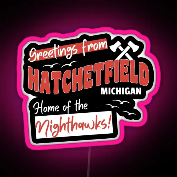 Starkid Greetings From Hatchetfield RGB Neon Sign