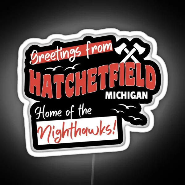 Starkid Greetings From Hatchetfield RGB Neon Sign