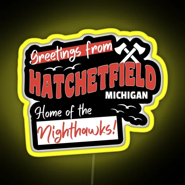 Starkid Greetings From Hatchetfield RGB Neon Sign