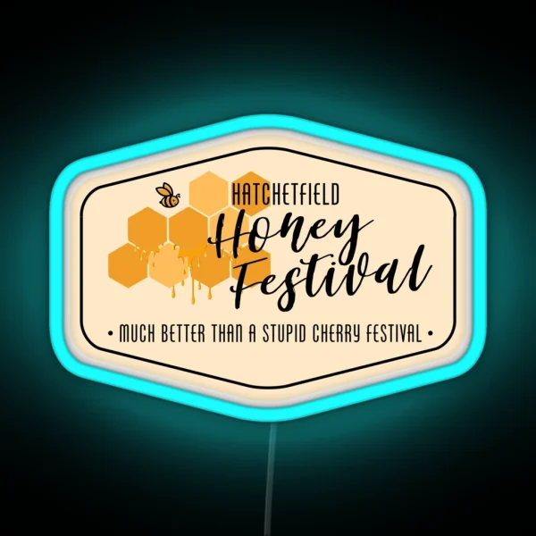 Starkid Hatchetfield Honey Festival RGB Neon Sign