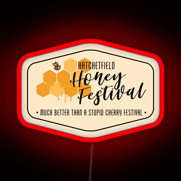 Starkid Hatchetfield Honey Festival RGB Neon Sign