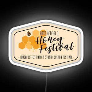 Starkid Hatchetfield Honey Festival RGB Neon Sign