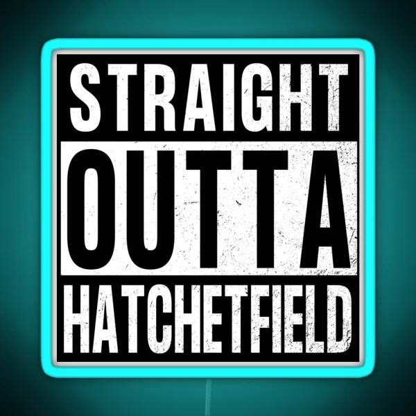 Starkid Straight Outta Hatchetfield RGB Neon Sign