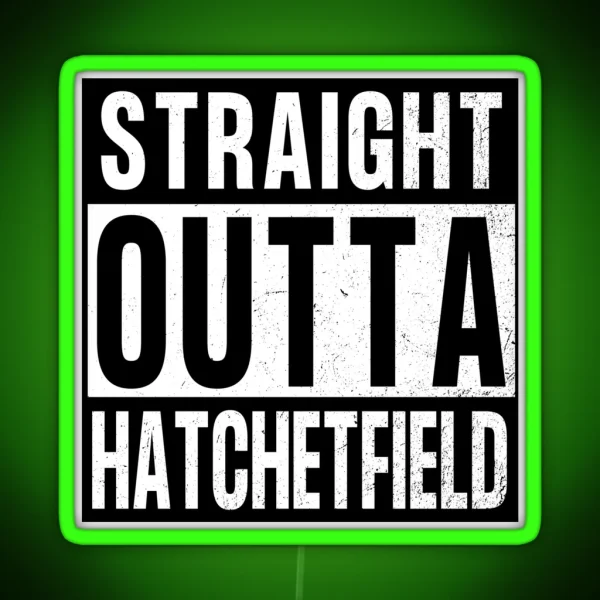 Starkid Straight Outta Hatchetfield RGB Neon Sign