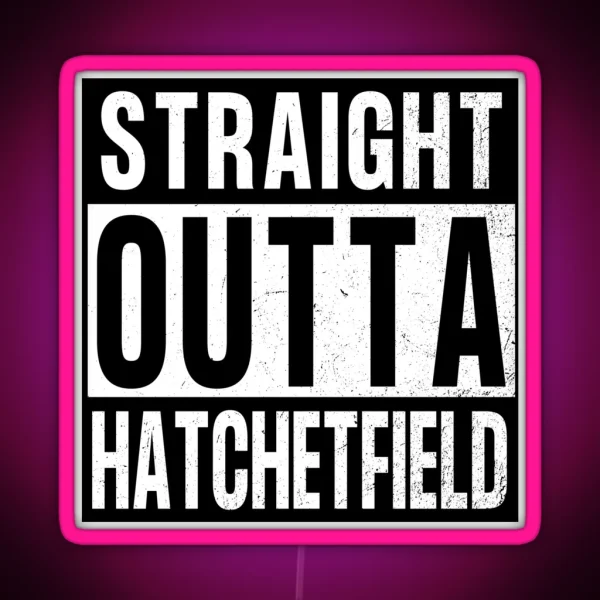Starkid Straight Outta Hatchetfield RGB Neon Sign