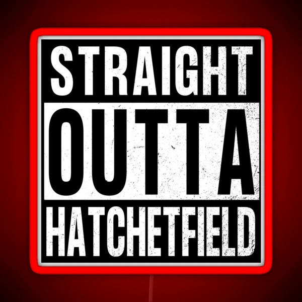 Starkid Straight Outta Hatchetfield RGB Neon Sign