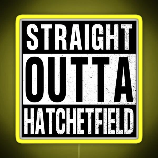 Starkid Straight Outta Hatchetfield RGB Neon Sign