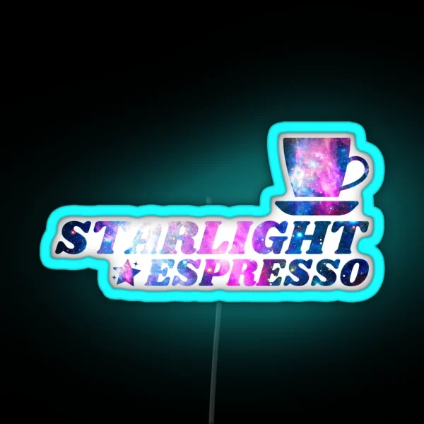 Starlight Espresso RGB Neon Sign