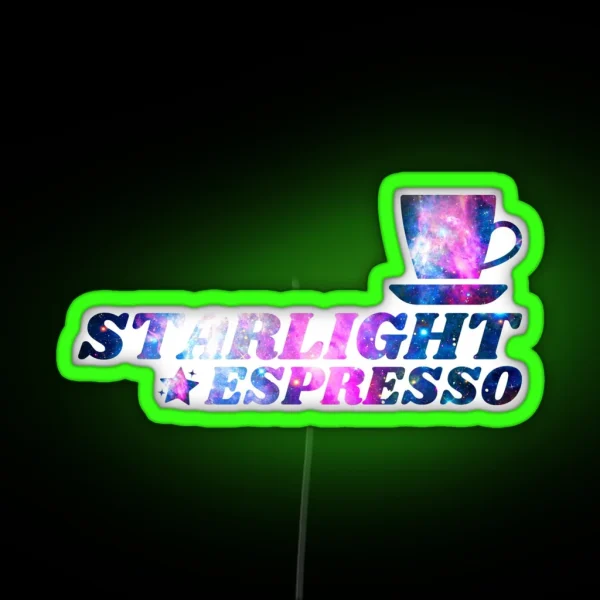 Starlight Espresso RGB Neon Sign