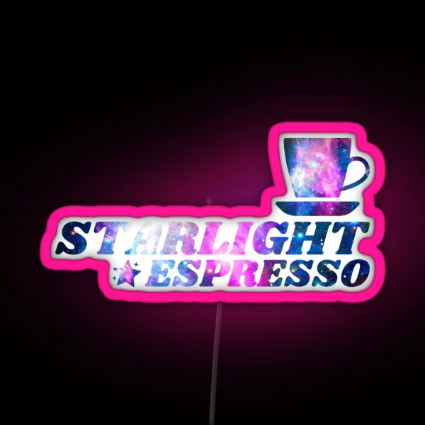 Starlight Espresso RGB Neon Sign