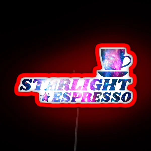 Starlight Espresso RGB Neon Sign