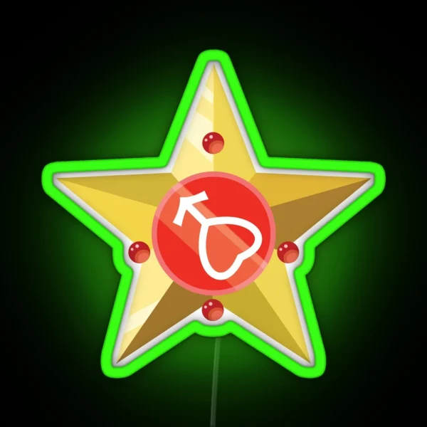 Starring Mars RGB Neon Sign