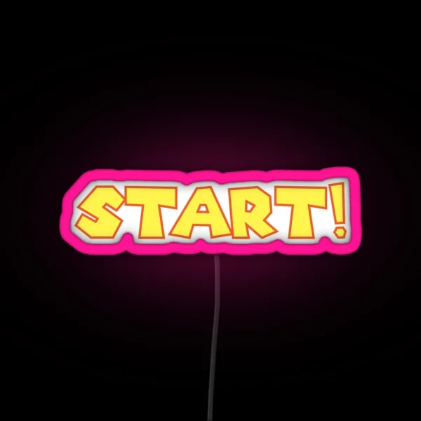 Start RGB Neon Sign