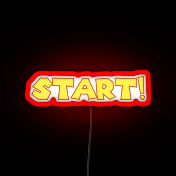 Start RGB Neon Sign