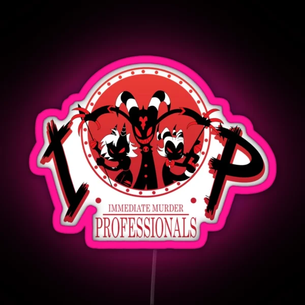 Start Up Killing Company Immediate Murder Professionals RGB Neon Sign