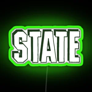 STATE RGB Neon Sign