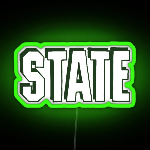 STATE RGB Neon Sign