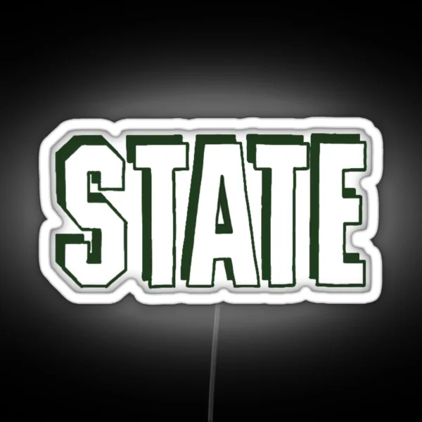 STATE RGB Neon Sign