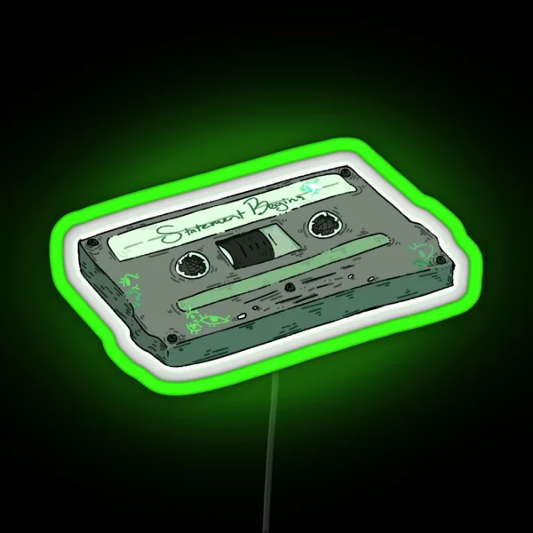 Statement Ends RGB Neon Sign