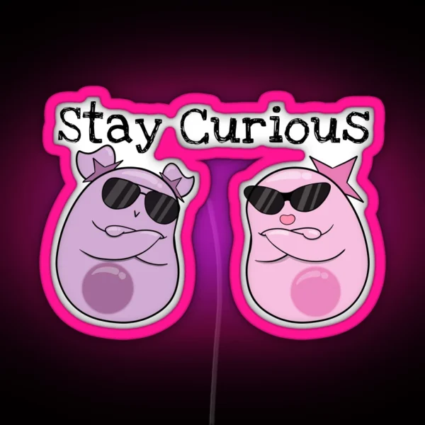 Stay Curious With The Amoeba Sisters RGB Neon Sign
