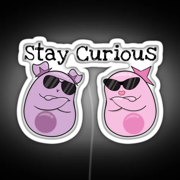 Stay Curious With The Amoeba Sisters RGB Neon Sign
