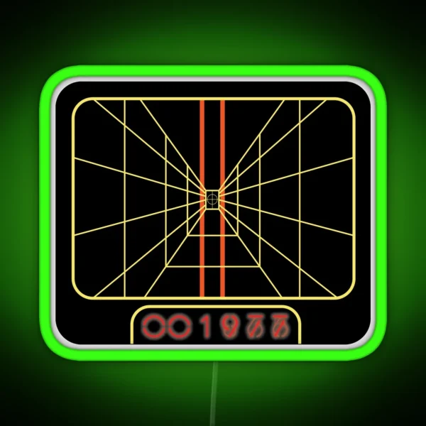 Stay On Target 1977 RGB Neon Sign