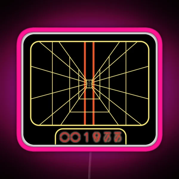 Stay On Target 1977 RGB Neon Sign