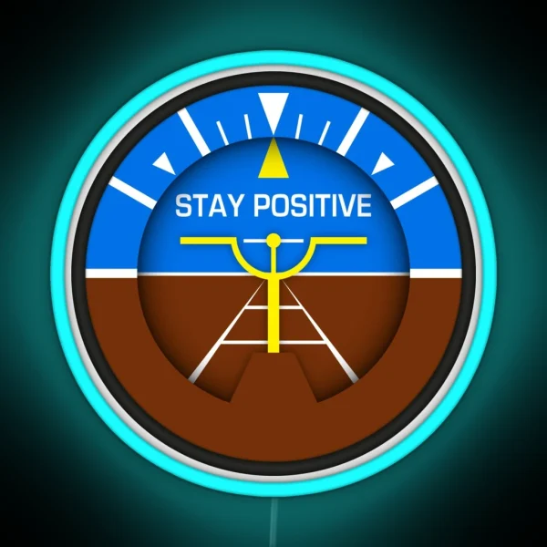 STAY POSITIVE RGB Neon Sign