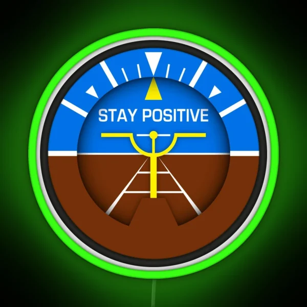 STAY POSITIVE RGB Neon Sign