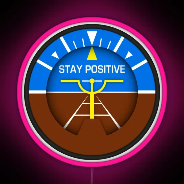 STAY POSITIVE RGB Neon Sign