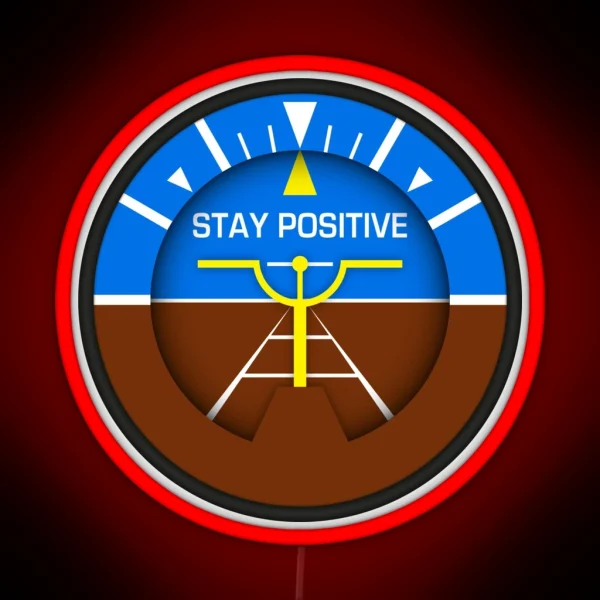 STAY POSITIVE RGB Neon Sign