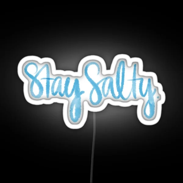 Stay Salty RGB Neon Sign