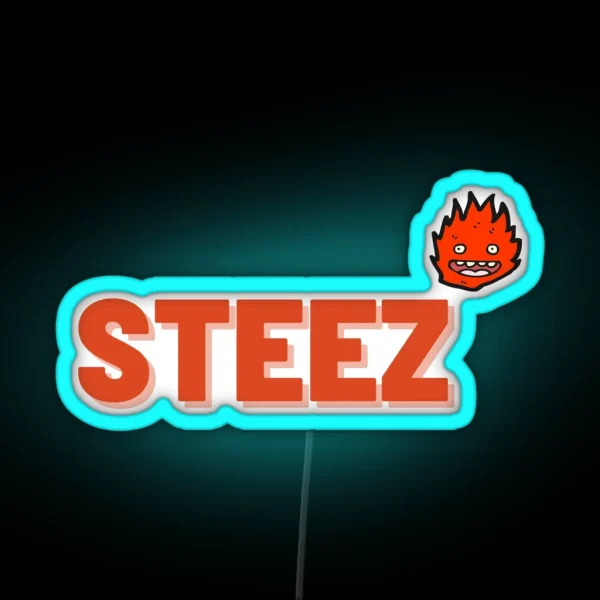 Steez Steeze Mountainbike Mtb RGB Neon Sign