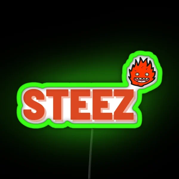 Steez Steeze Mountainbike Mtb RGB Neon Sign