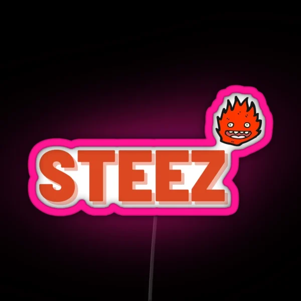 Steez Steeze Mountainbike Mtb RGB Neon Sign
