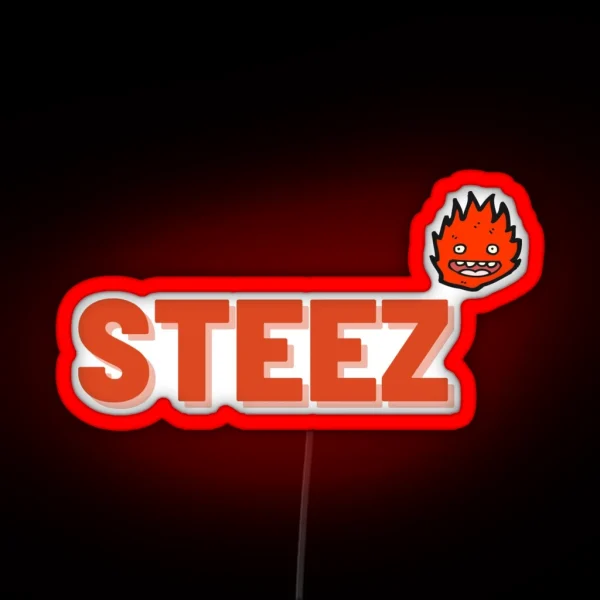 Steez Steeze Mountainbike Mtb RGB Neon Sign