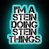 funny stein surname family tree neon sign birthday reunion rgb rgb neon