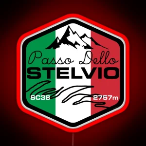 Stelvio Pass Led RGB Neon Sign