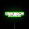 rgb neon sign showing 'if you know you know' in green