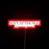alt text: "If You Know, You Know - RGB Neon Sign with Bold Red Lighting.