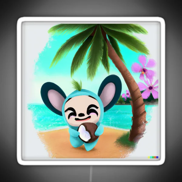 Stich Cute RGB Neon Sign