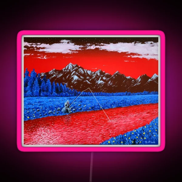 Still Fishin RGB Neon Sign