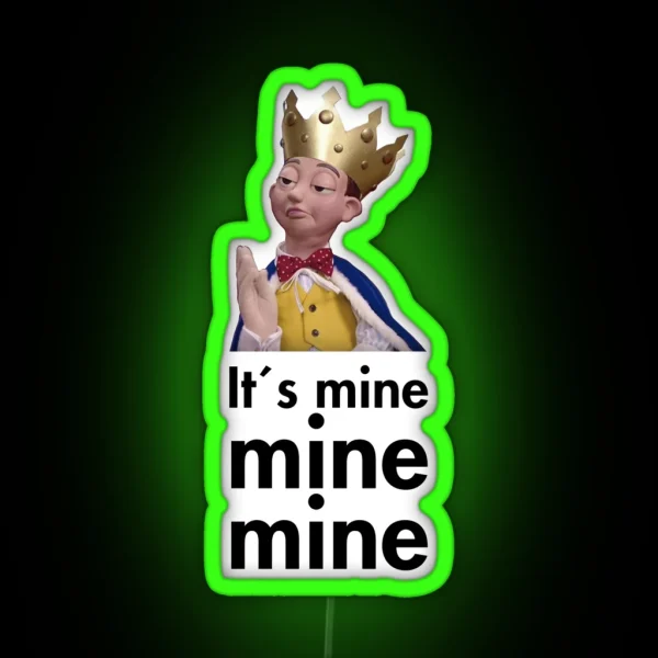 Stingy It S Mine Lazy Town RGB Neon Sign