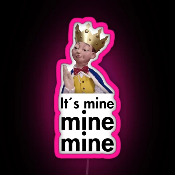 Stingy It S Mine Lazy Town RGB Neon Sign