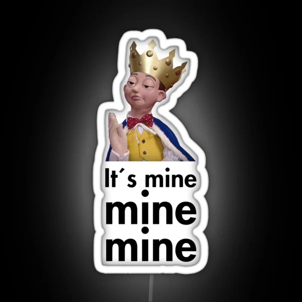 Stingy It S Mine Lazy Town RGB Neon Sign